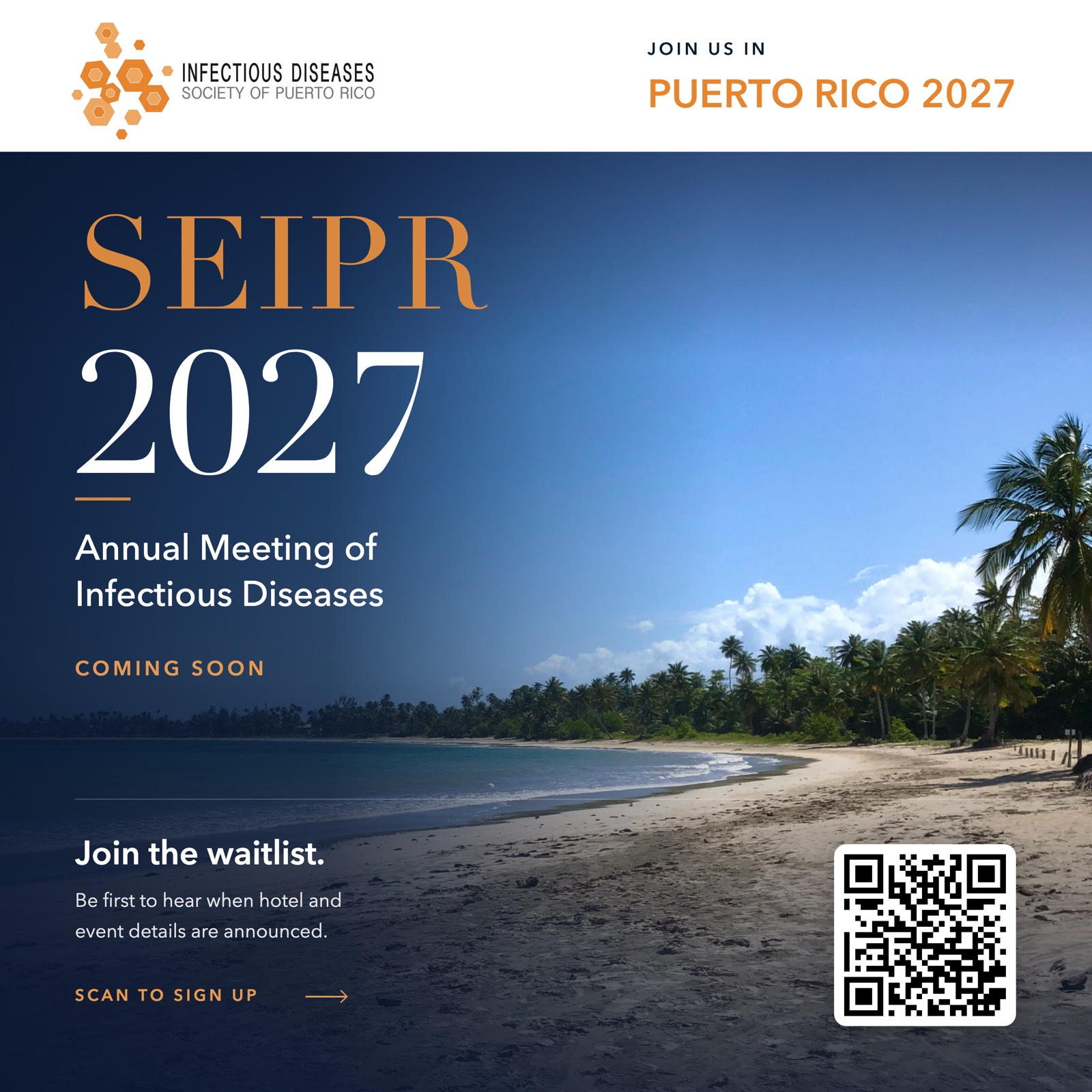 SEIPR 2027, Convención Anual. Únase a la lista de espera.